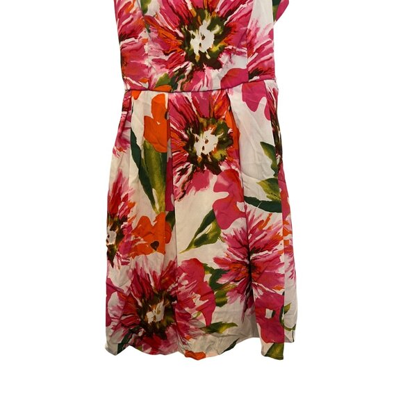 Floral Print Spaghetti Strap Mini Dress By Forever 21 Size S Polyester Blend - Picture 5 of 6